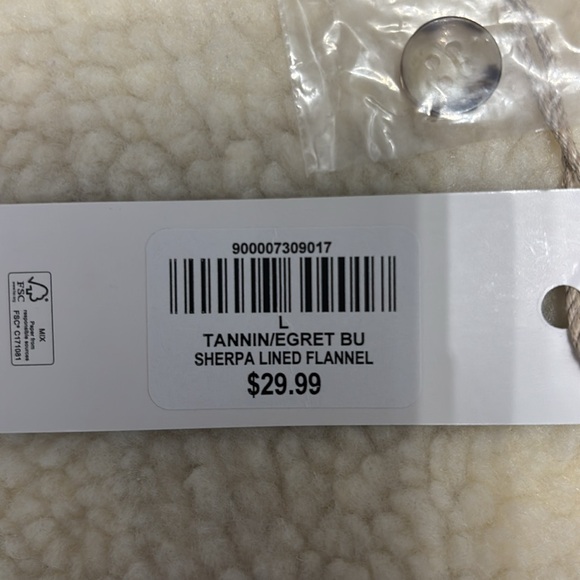 Natural Reflections Brown Plaid Shirt Jacket - Picture 3 of 4